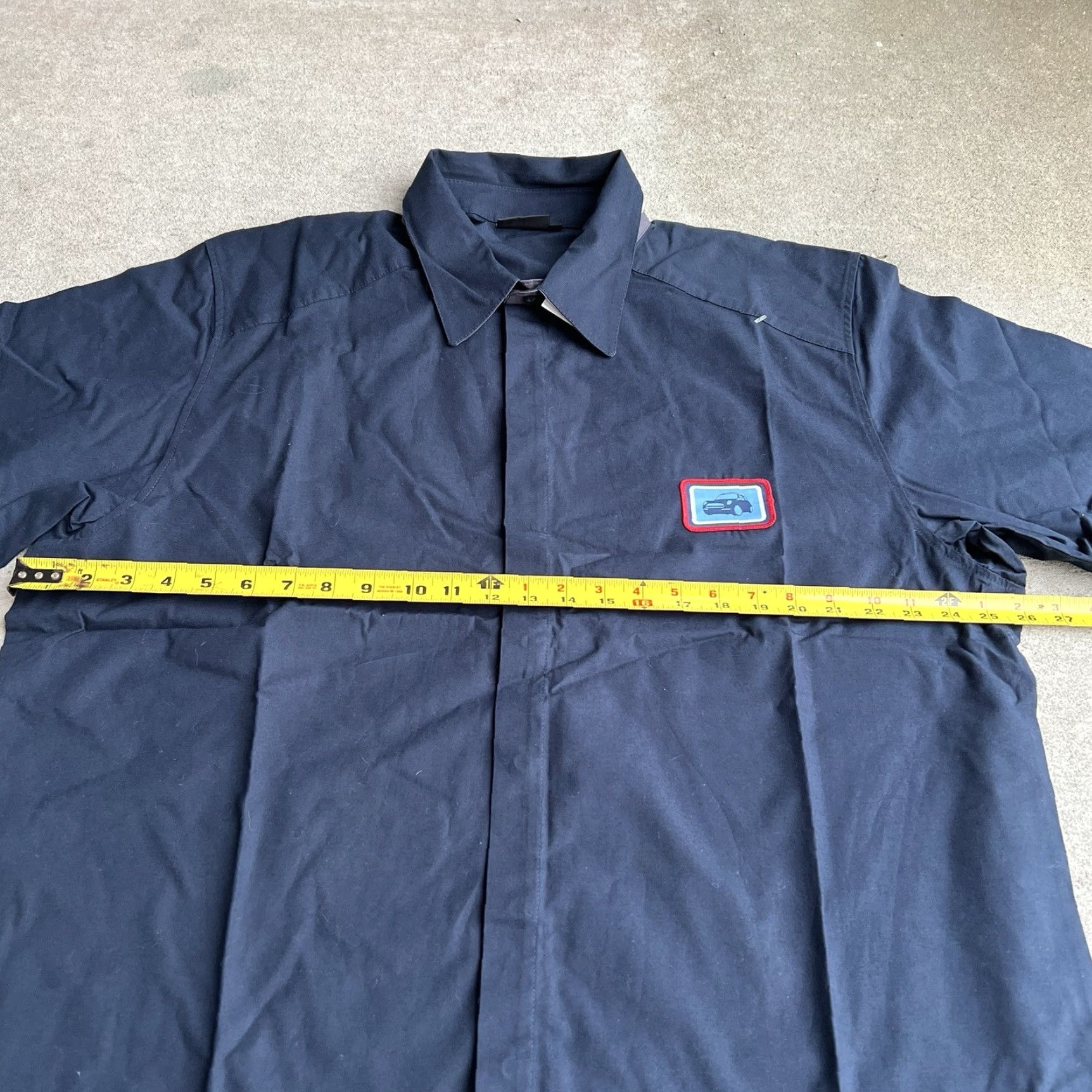 J Brand NEW Official MINI COOPER Car Brand Short Sleeve Button Front Shirt Mens Size XL Size US XL / EU 56 / 4 - 4 Thumbnail
