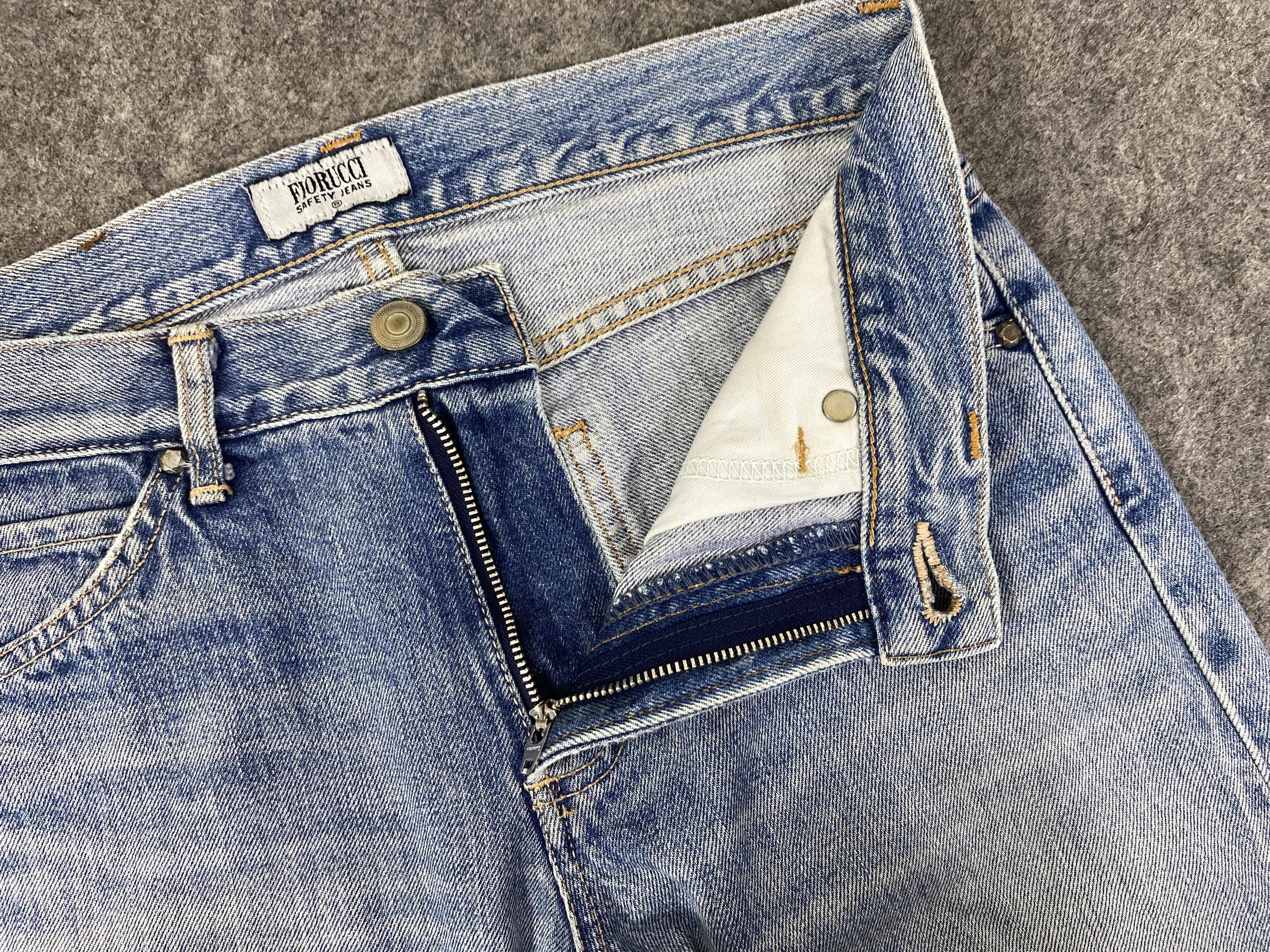 Japanese Brand Redline Vintage Fiorucci Jeans 27x24 - JN3243 Size US 27 - 7 Thumbnail
