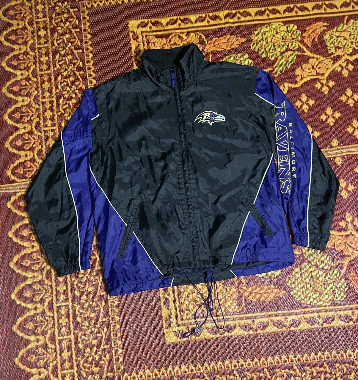 NFL Vintage Baltimore Ravens Windbreaker Size US M / EU 48-50 / 2 - 1 Thumbnail