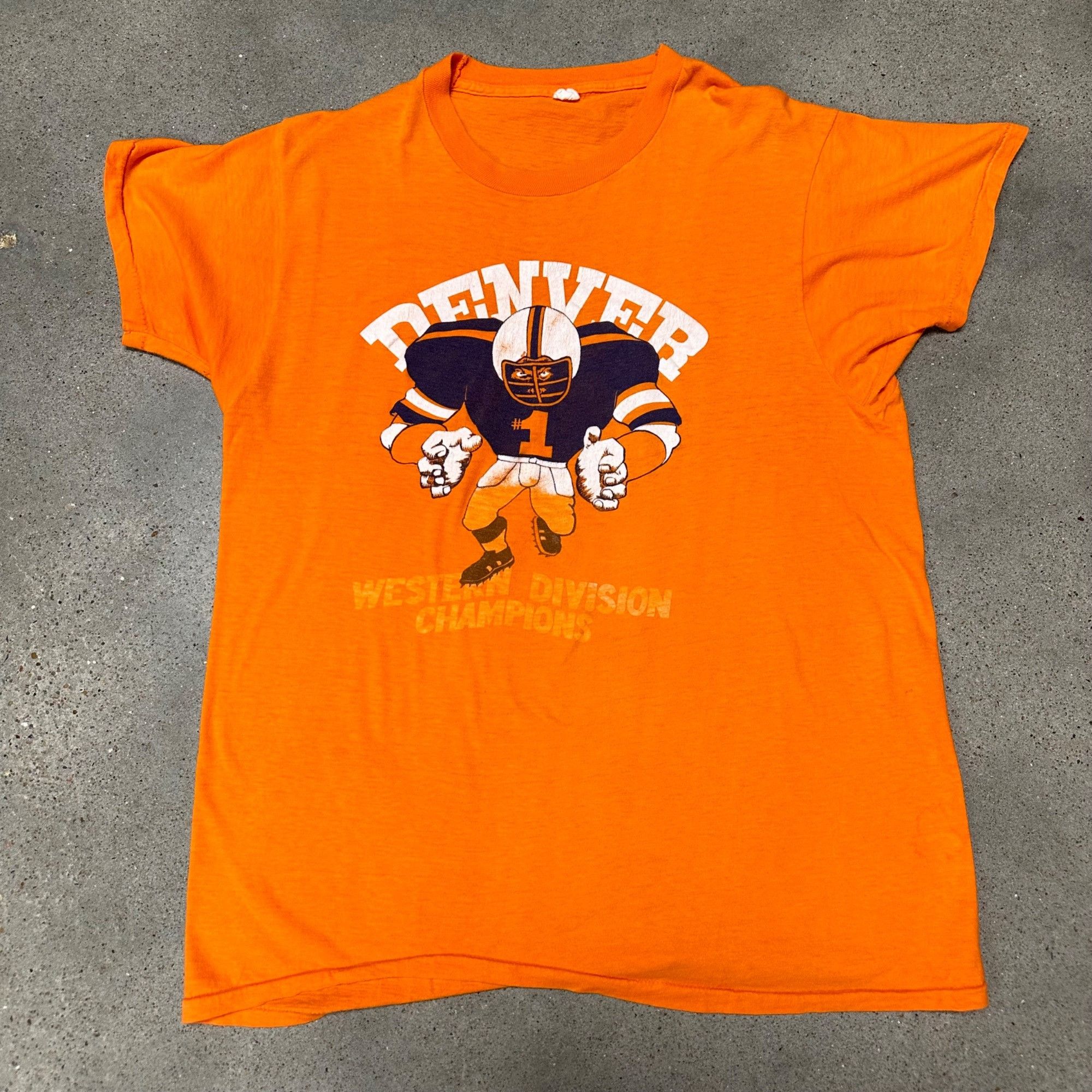 Vintage Vintage 70s Denver Broncos Division Champs Shirt Size US M / EU 48-50 / 2 - 1 Thumbnail
