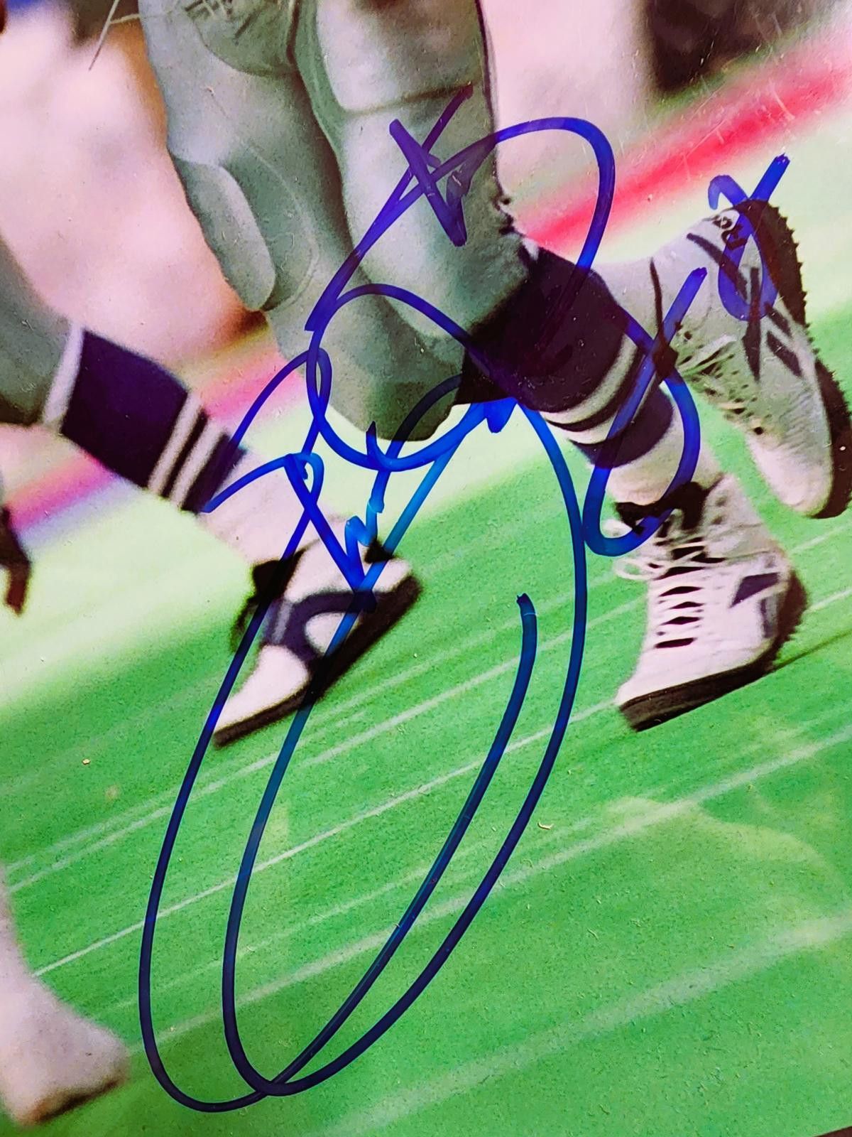 Unknown London Emmitt Smith Autographed/Signed Dallas Cowboys 8x10 Photo Size ONE SIZE - 2 Thumbnail