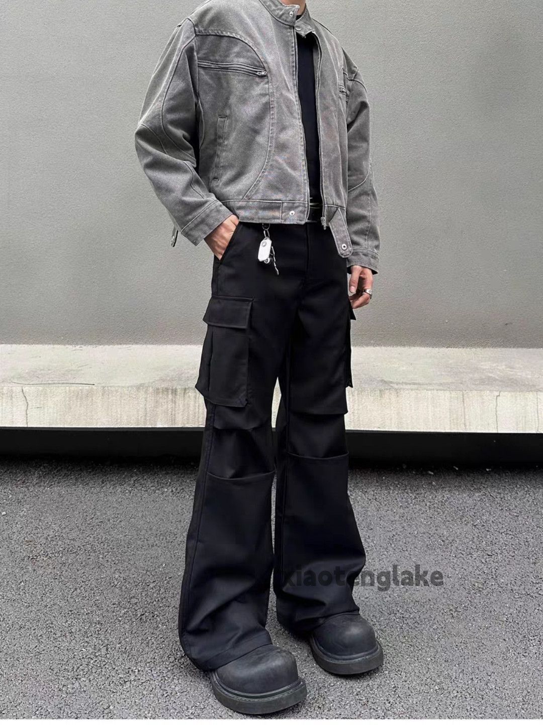 Designer × Japanese Brand × Vintage utility military pleated yuppie patchwork punk cargo pants Size US 32 / EU 48 - 1 Thumbnail