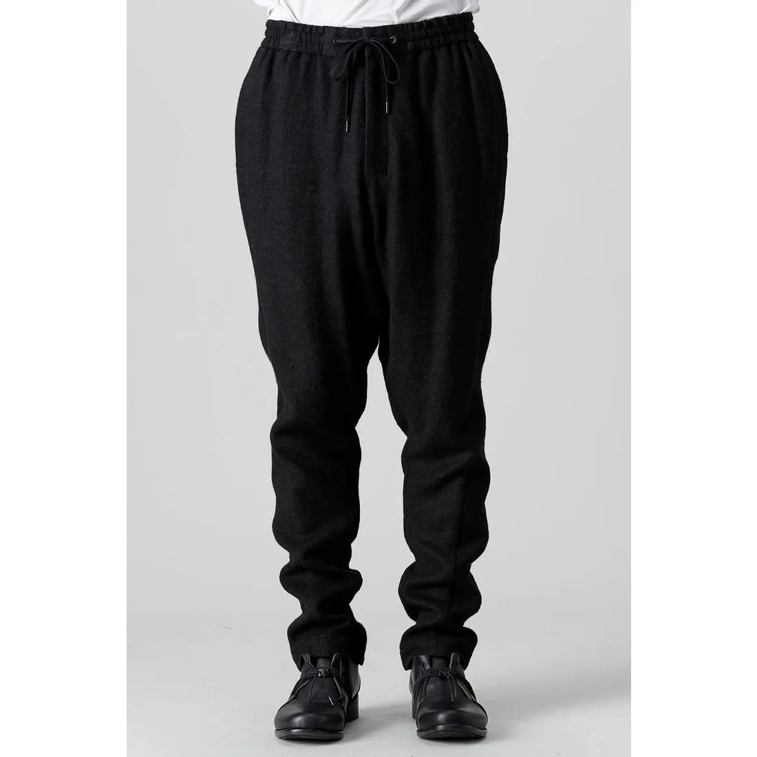 Devoa BNWT - Easy pants Wool and Linen（BLACK） Size US 34 / EU 50 - 8 Thumbnail