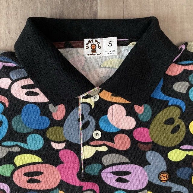 Bape BAPE Milo Multi camo Polo Shirt a bathing ape NIGO Size US S / EU 44-46 / 1 - 4 Thumbnail