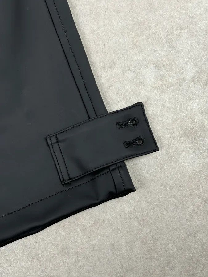 Emporio Armani AW2022 Emporio Armani Black Eco Leather Cargo Pants Size US 34 / EU 50 - 10 Thumbnail