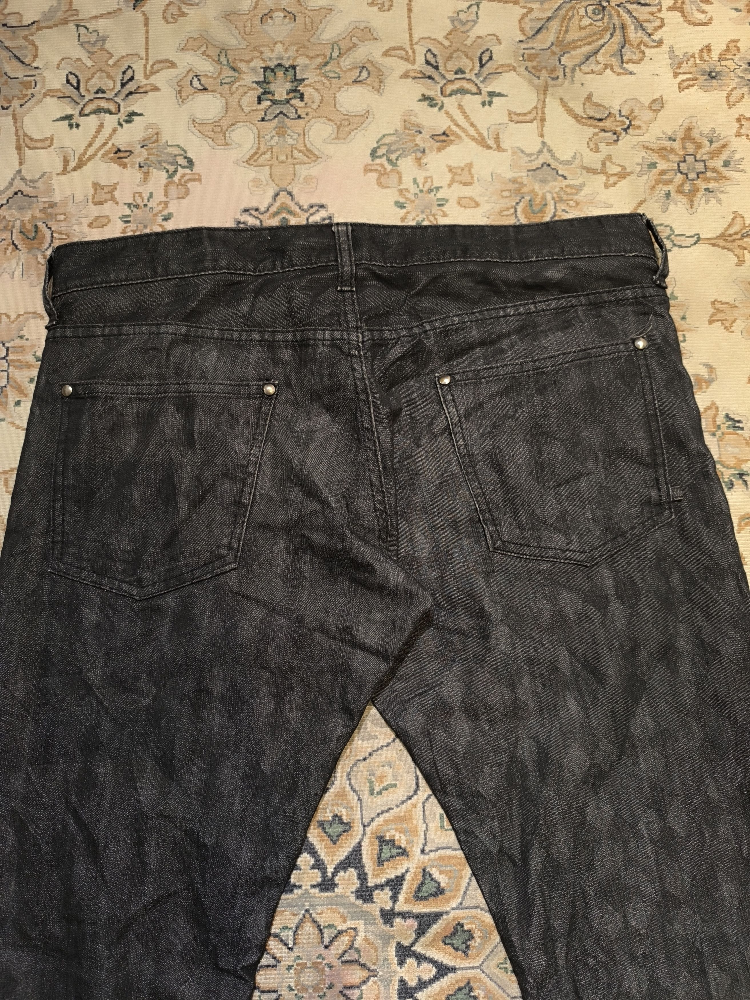 semanticdesign RARE SEMANTIC DESIGN DIAMOND PATTERN JEANS Size US 34 / EU 50 - 5 Thumbnail