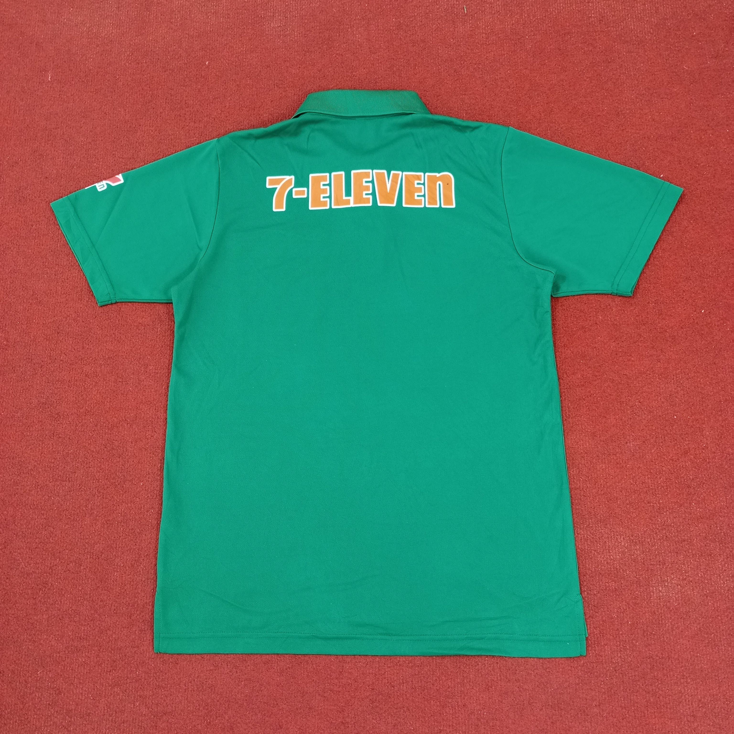 Vintage 7 Eleven Japanese Workers Working Polos Size US M / EU 48-50 / 2 - 3 Thumbnail