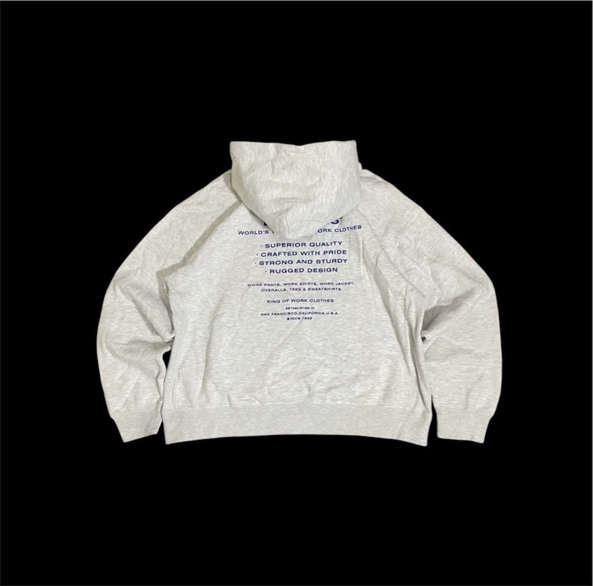 Ben Davis × Vintage 00s BEN DAVIS VINTAGE STREETWEAR OVERSIZE HOODIE Size US XL / EU 56 / 4 - 2 Thumbnail