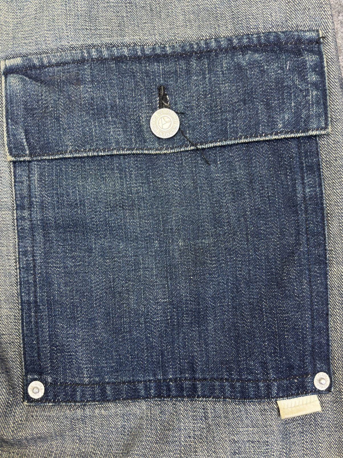 Japanese Brand COMMUNITY WORKS Japan Street Fashion Designer Denim F887 Size US 36 / EU 52 - 10 Thumbnail