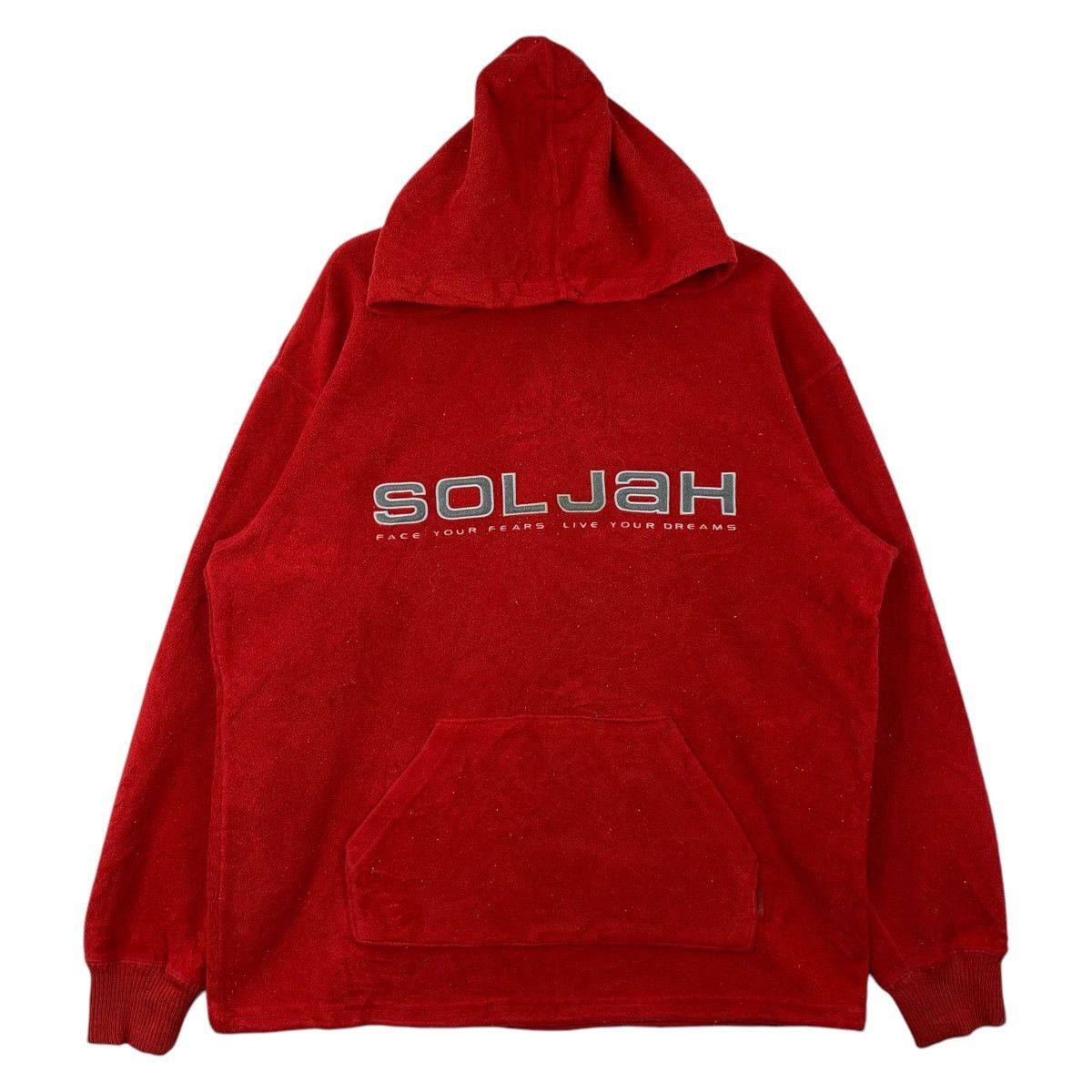 Japanese Brand SOLJAH Surfboard Hawaiian Big Logo Hoodie Pullover Jumper Size US XL / EU 56 / 4 - 1 Thumbnail