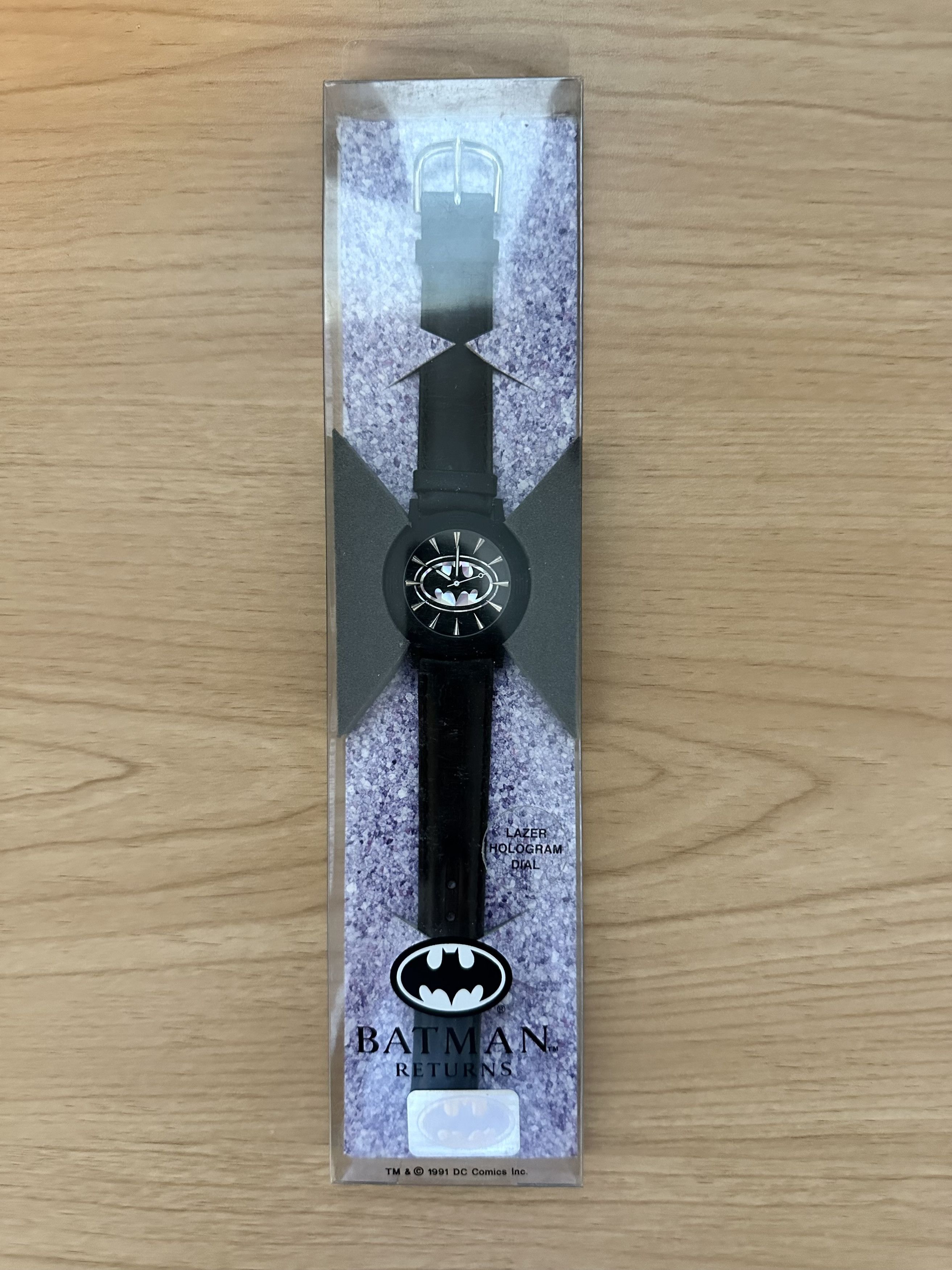 Other RARE - 1991/1992 Tim Burton Batman Returns NOS Watch Size ONE SIZE - 1 Thumbnail