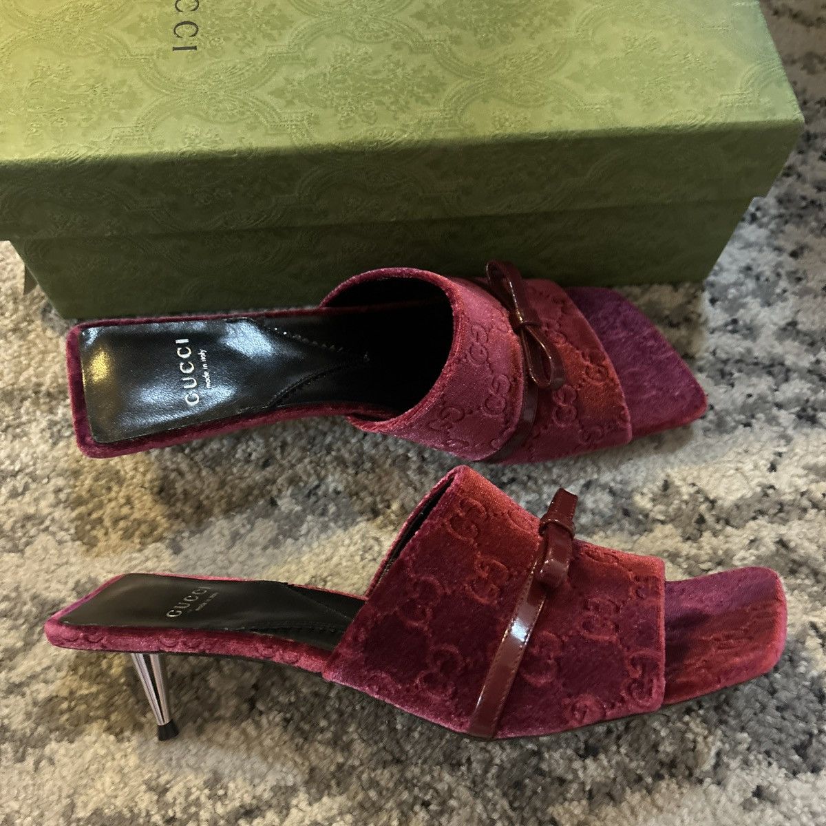 Gucci GUCCI Women's GG slide Sandal Size US 9.5 / IT 39.5 - 4 Thumbnail