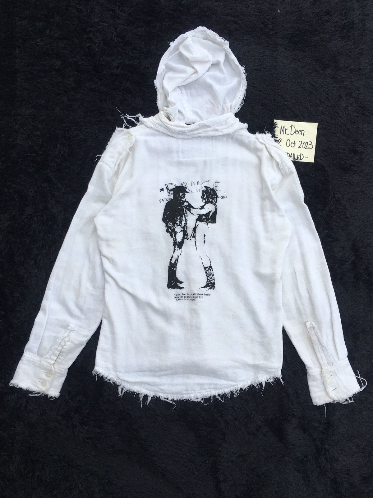 Japanese Brand J.I.M.S Seditionaries Westwood Mclaren Gay Cowboys Hoodie Size US M / EU 48-50 / 2 - 2 Thumbnail