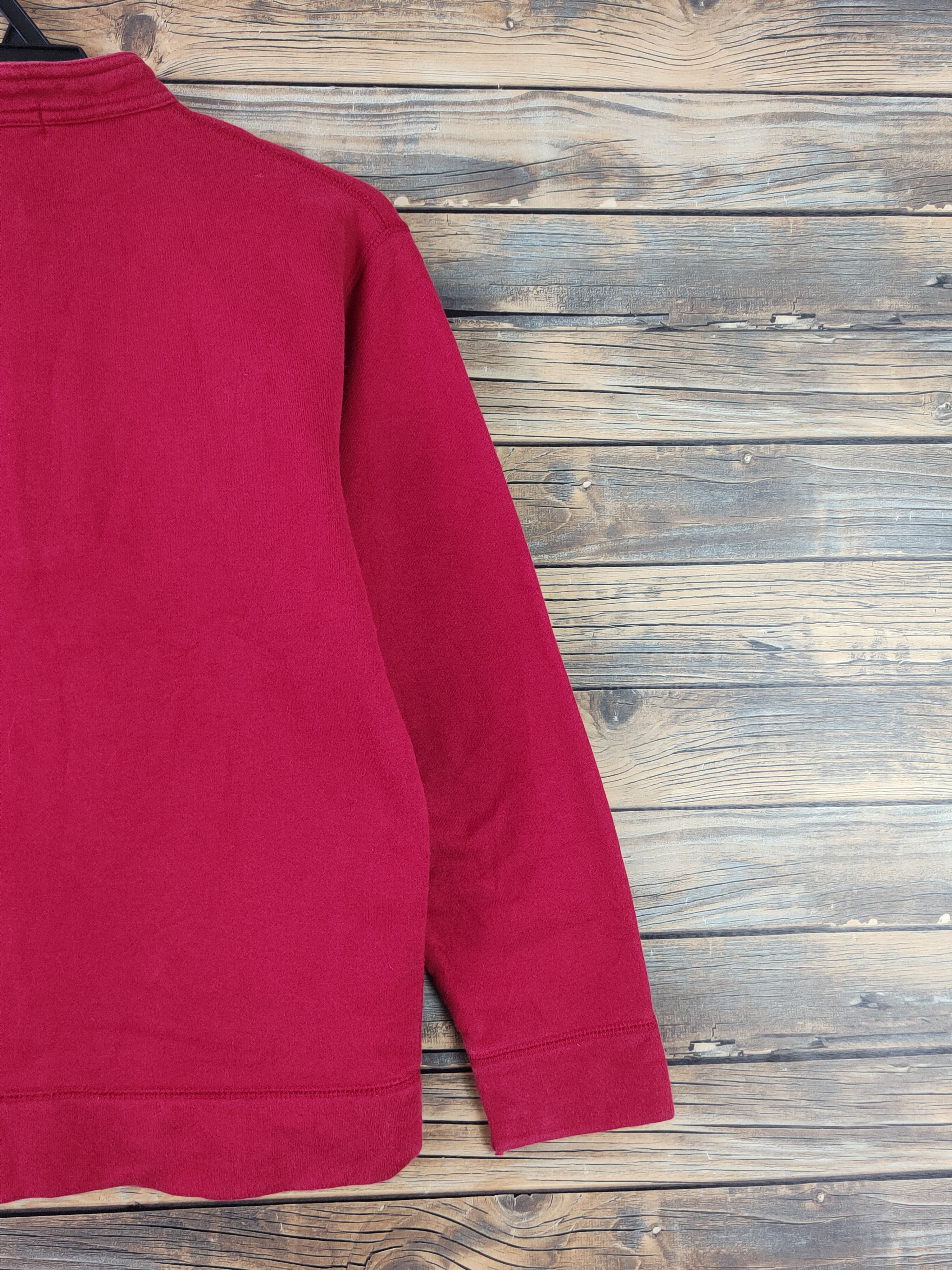 Japanese Brand × Vintage Uniqlo japan vintage Red Sweatshirts #W963 Size US S / EU 44-46 / 1 - 9 Thumbnail