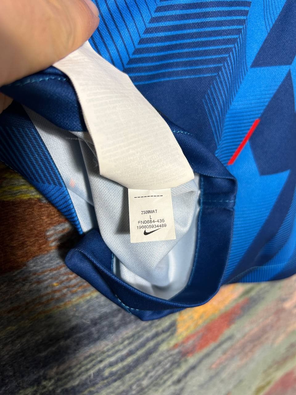 Nike RB LEIPZIG 2023 2024 THIRD FOOTBALL SHIRT SOCCER JERSEY Size US L / EU 52-54 / 3 - 10 Thumbnail