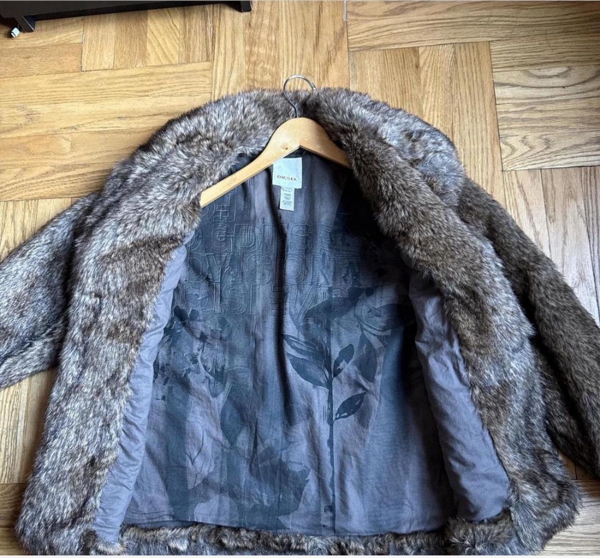 Diesel Vintage diesel fur jacket Size XS / US 0-2 / IT 36-38 - 4 Thumbnail