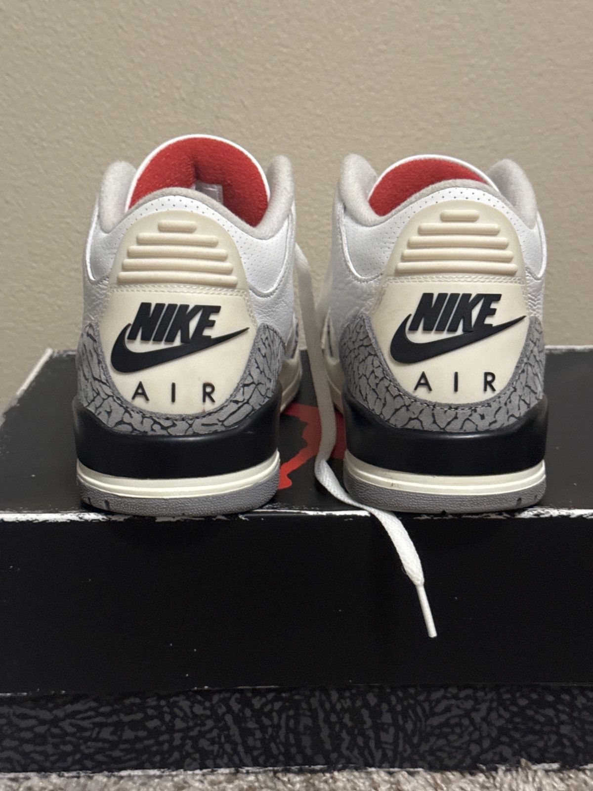 Jordan Brand Air Jordan 3 Retro Reimagined White Cement Size US 10.5 / EU 43-44 - 6 Thumbnail