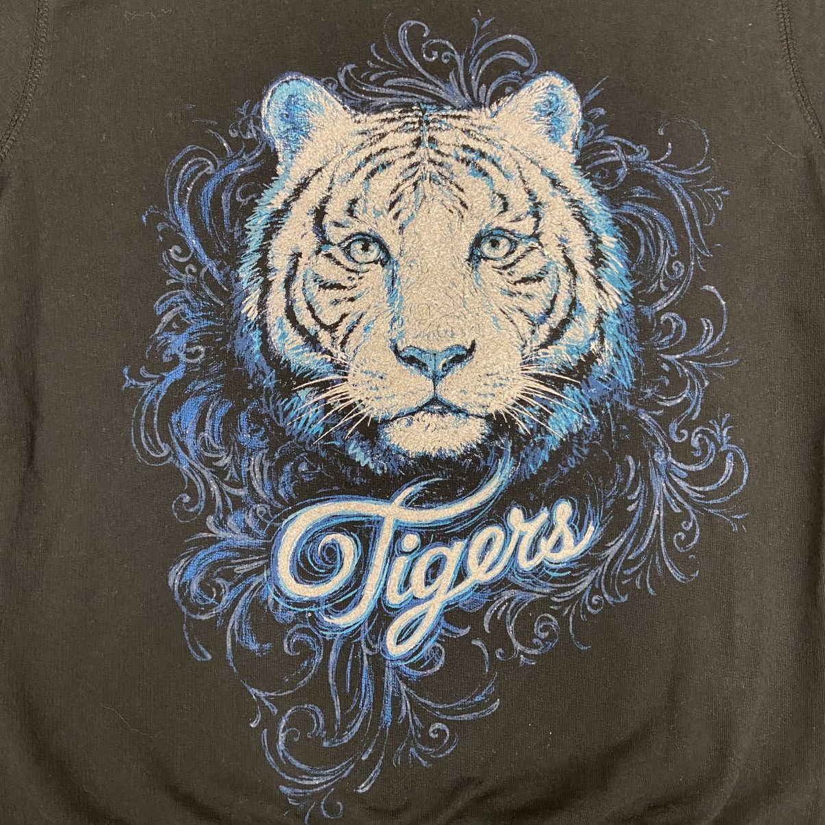 Vintage Vintage Y2K Busch Gardens White Tiger Zip Up Hoodie Size M / US 6-8 / IT 42-44 - 6 Thumbnail