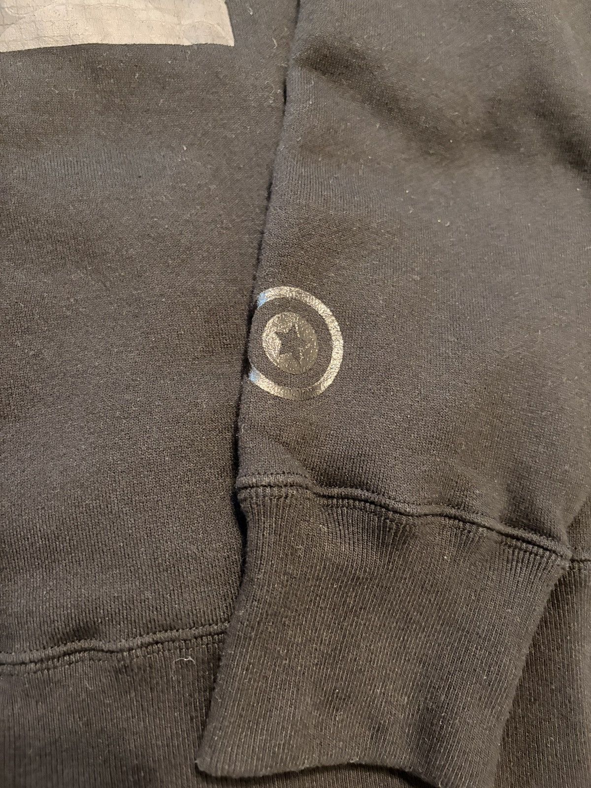 Bape A Bathing Ape x COMME des GARÇONS Black Market Shark Hoodie Size US L / EU 52-54 / 3 - 7 Thumbnail