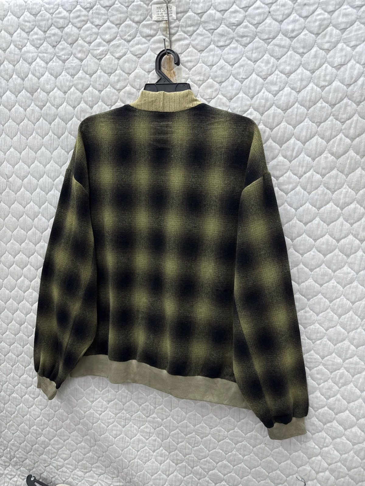 Hypebeast 🔥🔥🔥ARCHIVE BOWWOW OLIVE GREEN BLACK CARDIGAN Size US XL / EU 56 / 4 - 11 Thumbnail