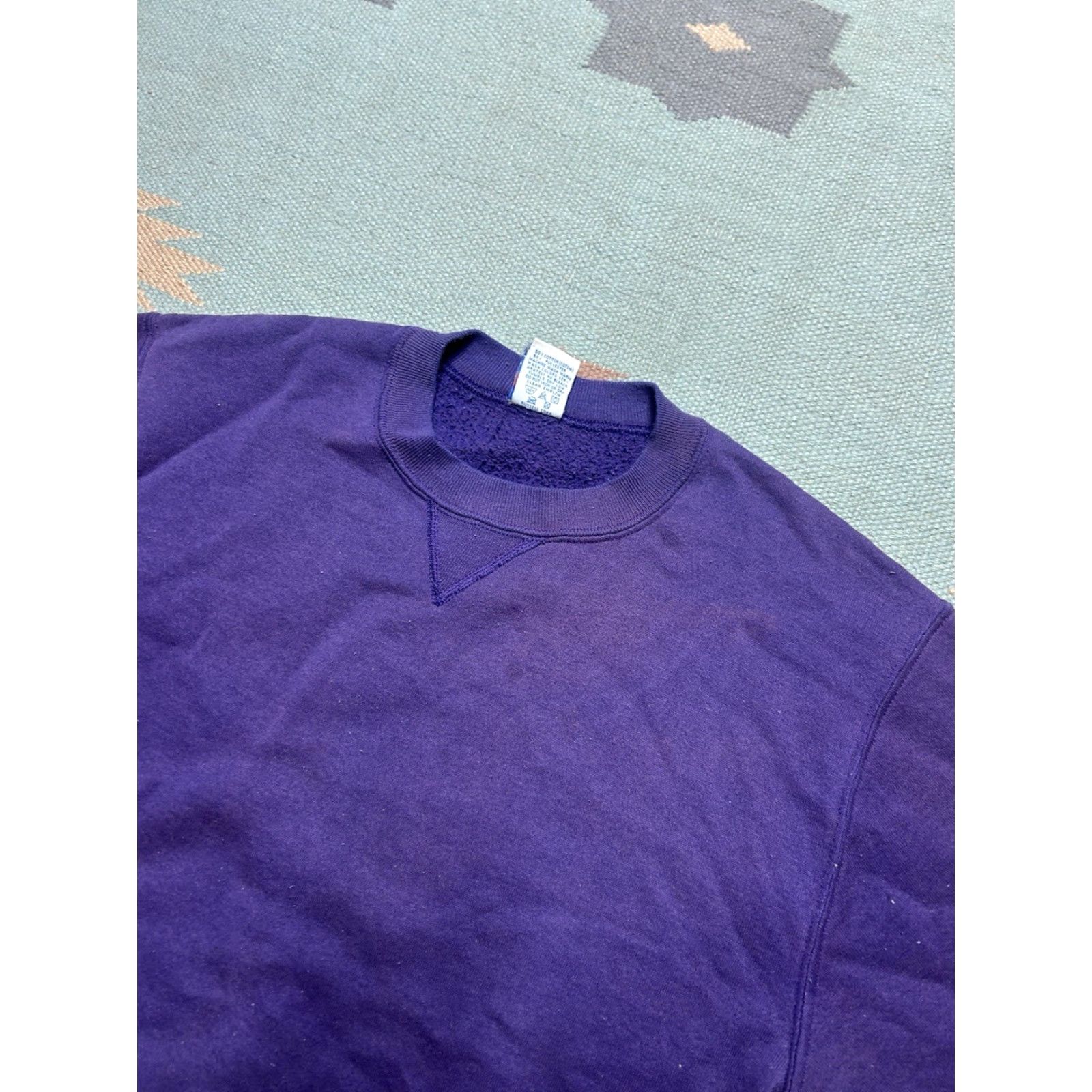 Russell Athletic VINTAGE Russell Athletic USA Plum Purple Crewneck Sweatshirt M Regular Men Medium Shirt Size US M / EU 48-50 / 2 - 5 Thumbnail