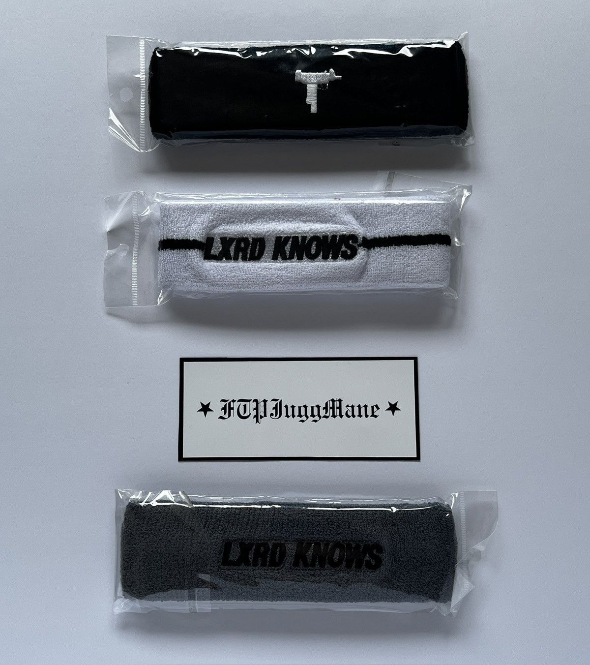 LXRD KNOWS Uzi Headbands Lord Knows FTP G59 Goth Money