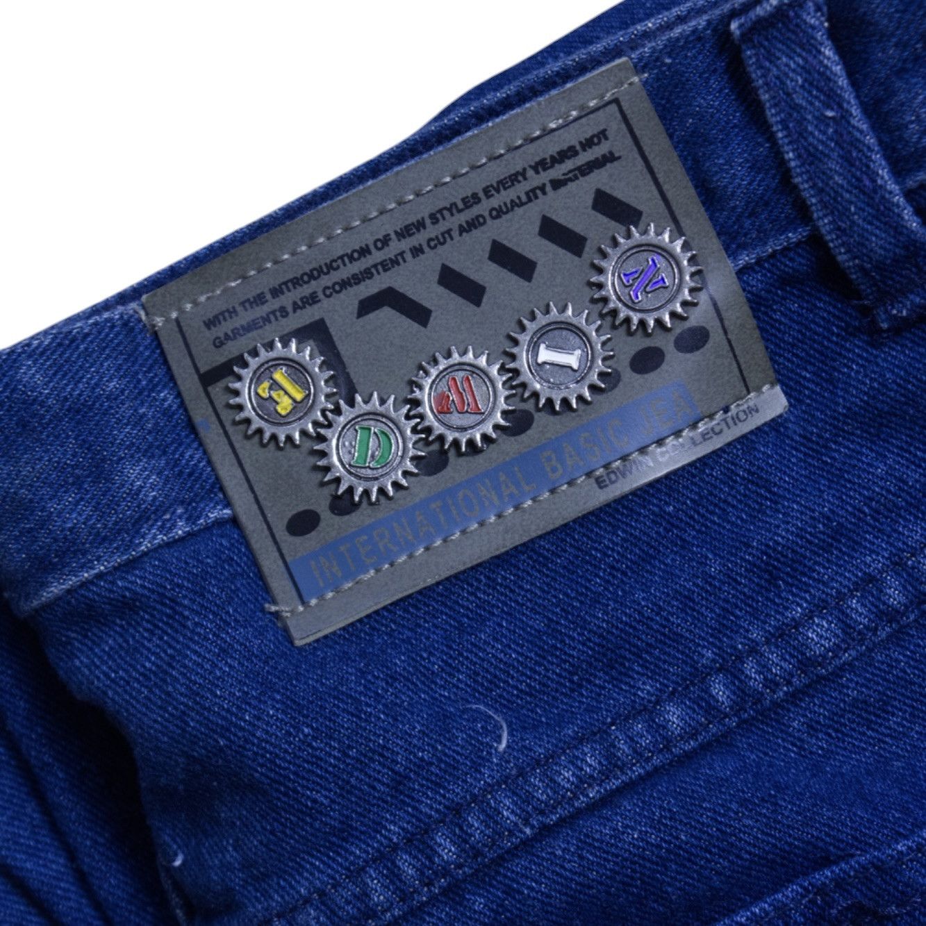 Vintage 70s Edwin Limited Edition Denim Cargo Jeans