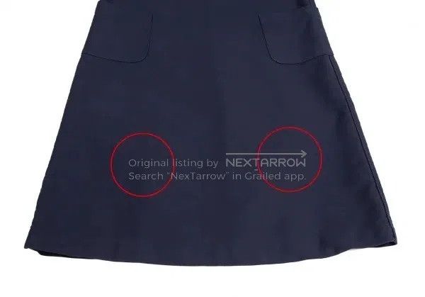 Comme des Garcons Comme Des Garcons Blue vintage round neck dress Size M / US 6-8 / IT 42-44 - 6 Thumbnail