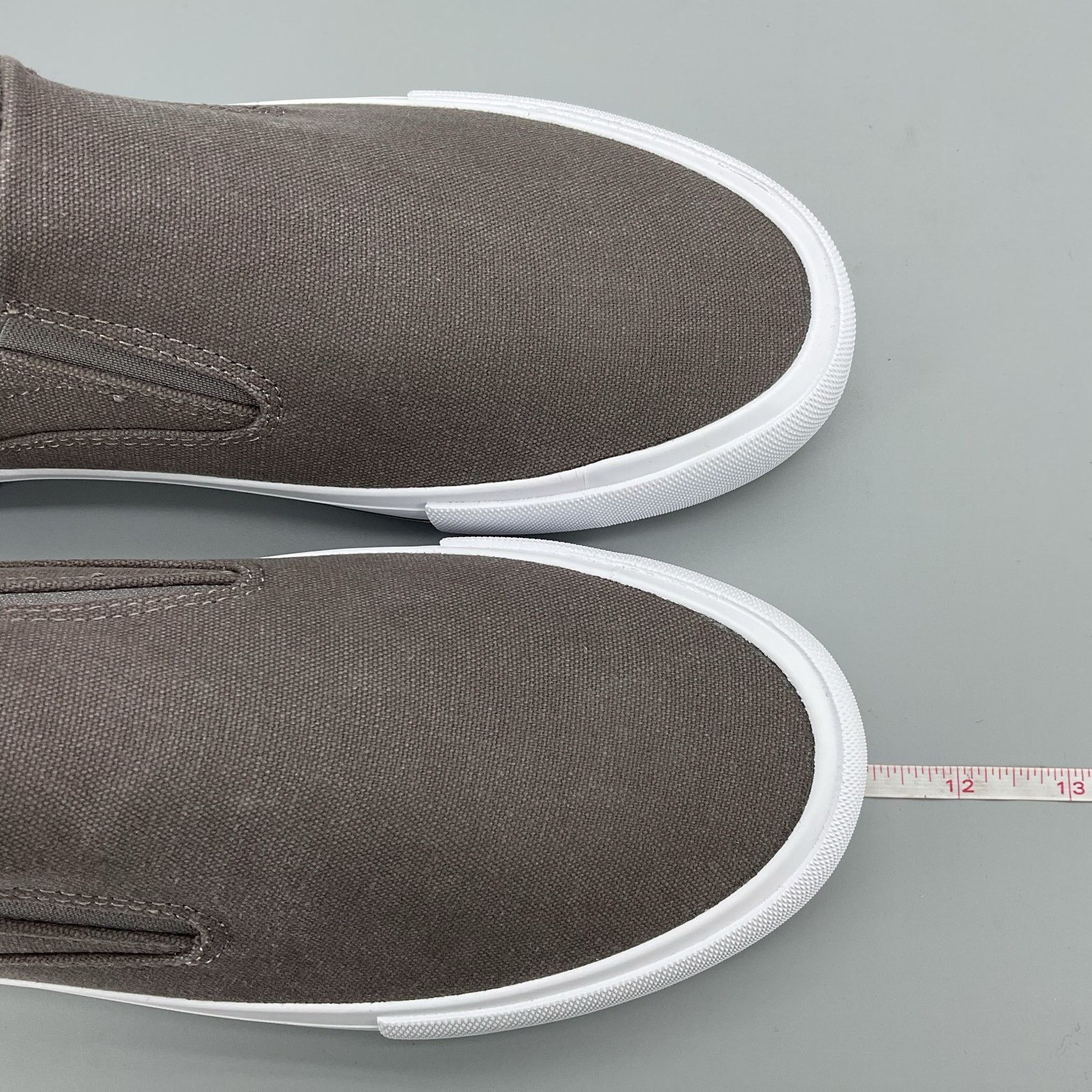 Levi's NEW Levi’s Men’s Wes Slip on Canvas Sneaker Charcoal Size 8M Size US 8 / EU 41 - 7 Thumbnail
