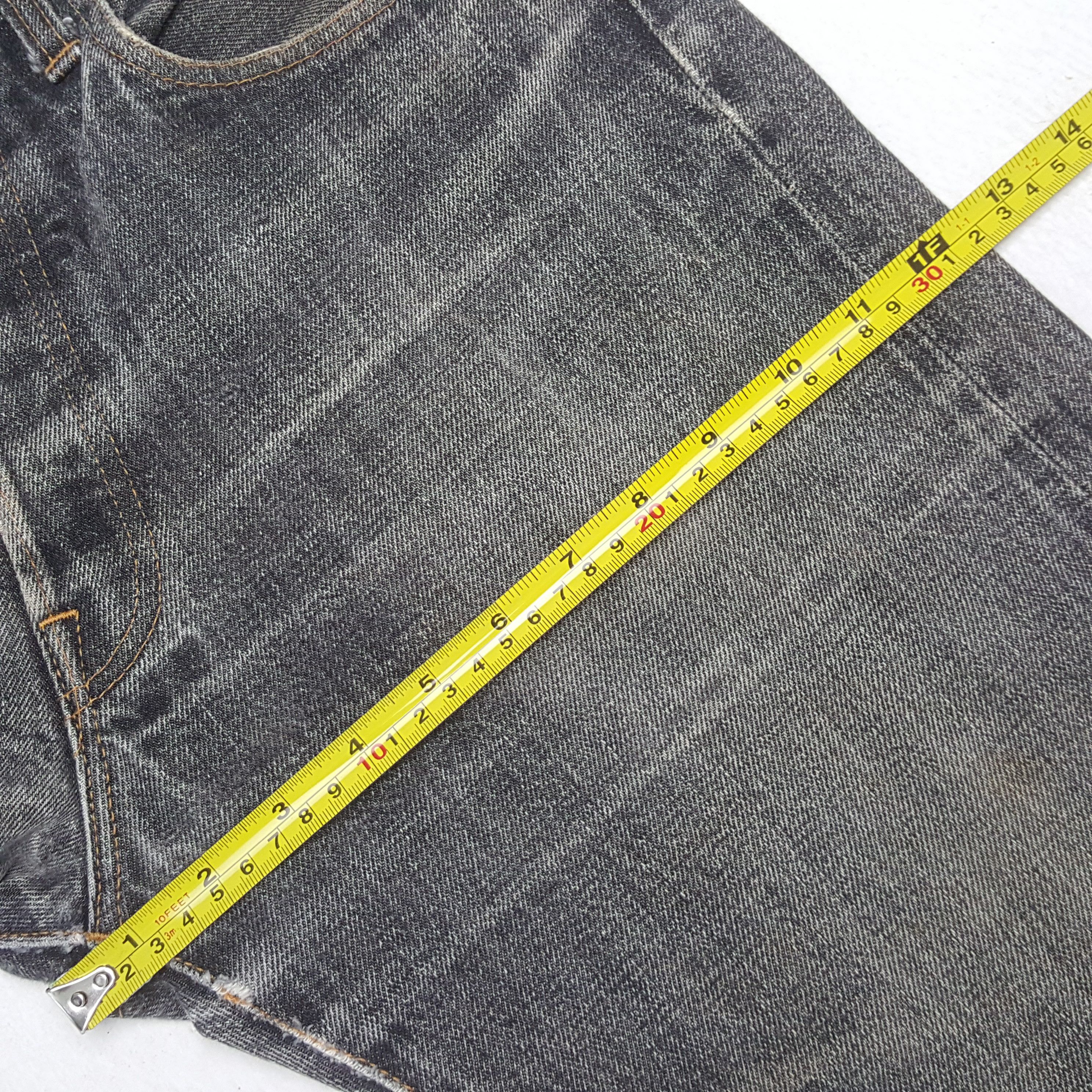 Denime Vintage Denime Japanese Brand Distressed Denim Jeans RR21 Size US 32 / EU 48 - 9 Thumbnail