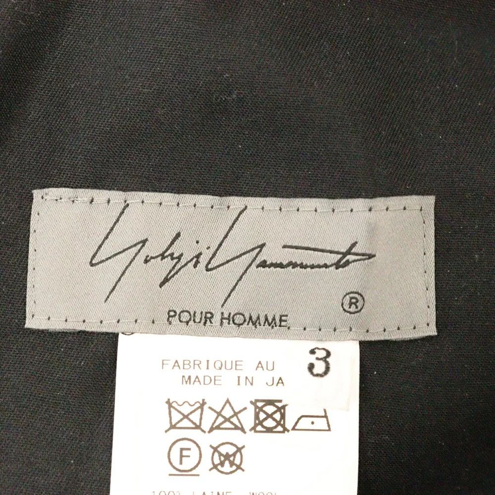 Yohji Yamamoto Yohji Yamamoto POUR HOMME TUXEDO SIDE FLAP POCKET PANTS Size US 42 / EU 58 - 7 Thumbnail