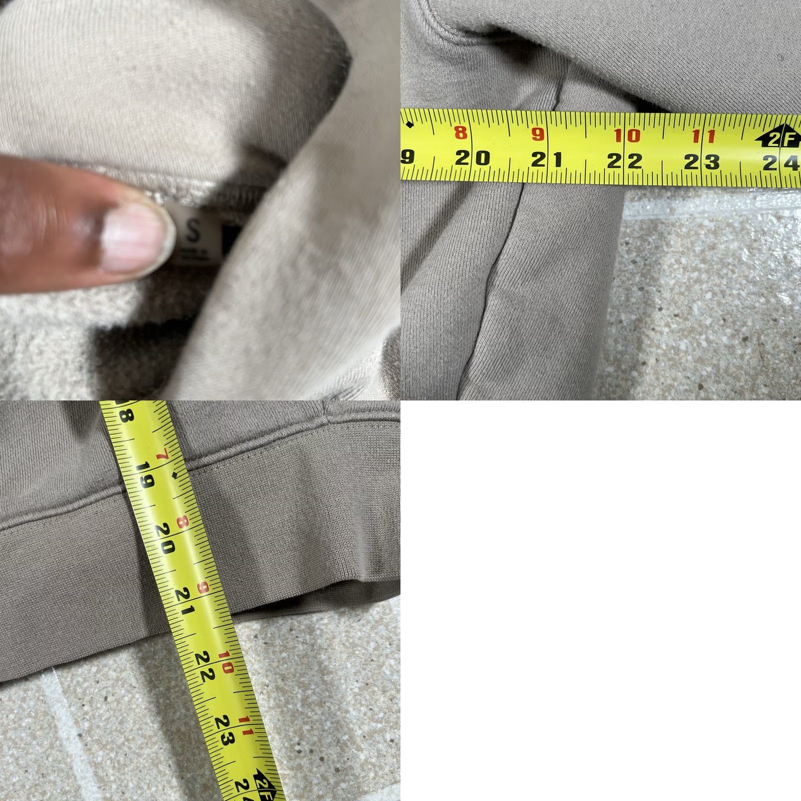 Essentials Fear of God Essentials Hoodie Womens Size S Pullover Beige Activewear Slim Fits Adults Women S Beige Hoodie Remove Extra Text Size S / US 4 / IT 40 - 8 Thumbnail