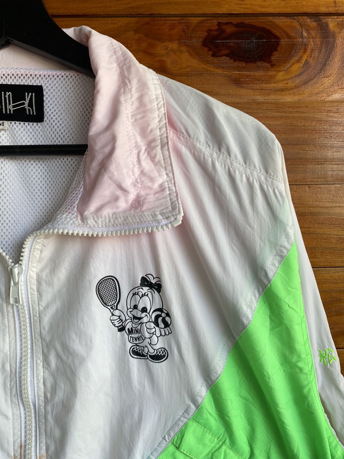 Japanese Brand Vintage YSIP-KI JMTA Instructor Windbreaker Neon Jacket Size US M / EU 48-50 / 2 - 8 Thumbnail