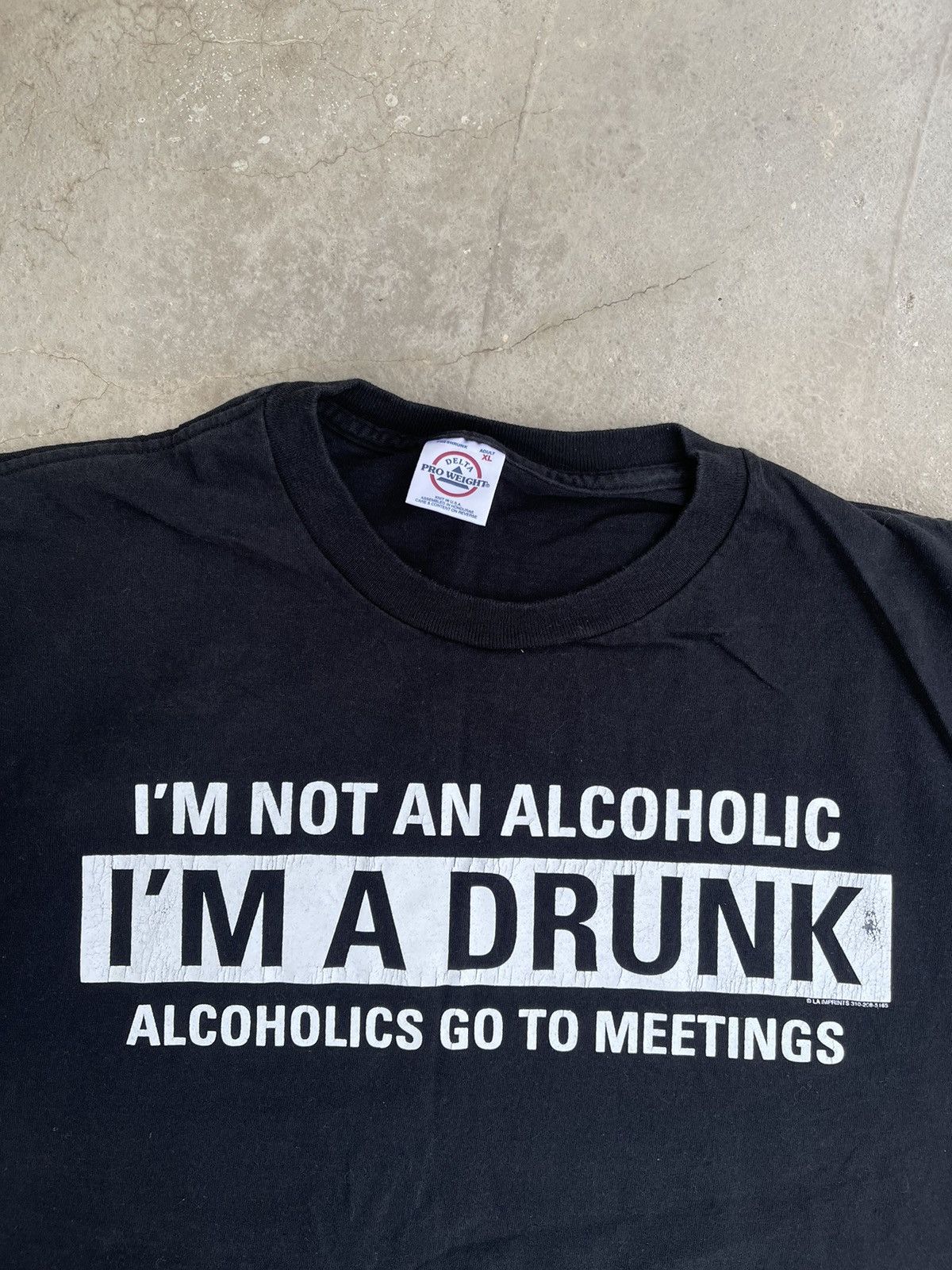 Vintage Vintage I’m Not An Alcoholic I’m Drunk Tees Size US XXL / EU 58 / 5 - 2 Thumbnail