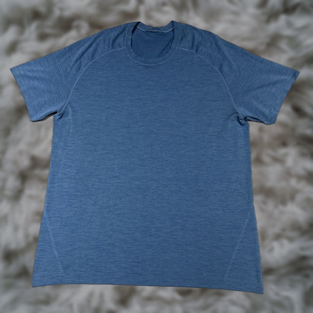 Lululemon Lululemon Metal Vent Tech T-Shirt Mens XL Blue Short Sleeve Gym Train Athleisure Size US XL / EU 56 / 4 - 1 Thumbnail