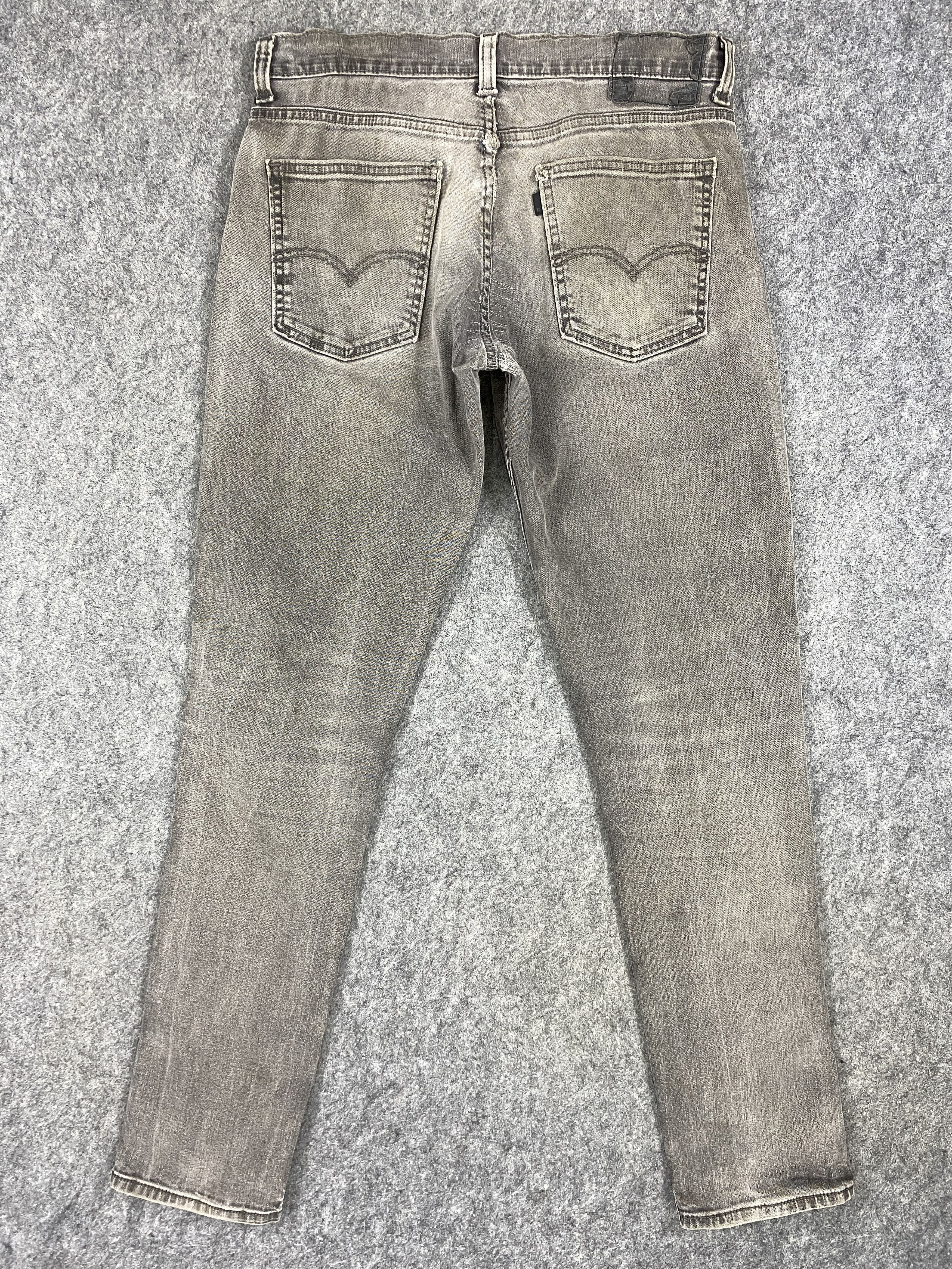 Levi's Distressed Black Levi's Jeans 33x33 Denim -JN1483 Size US 33 - 2 Thumbnail