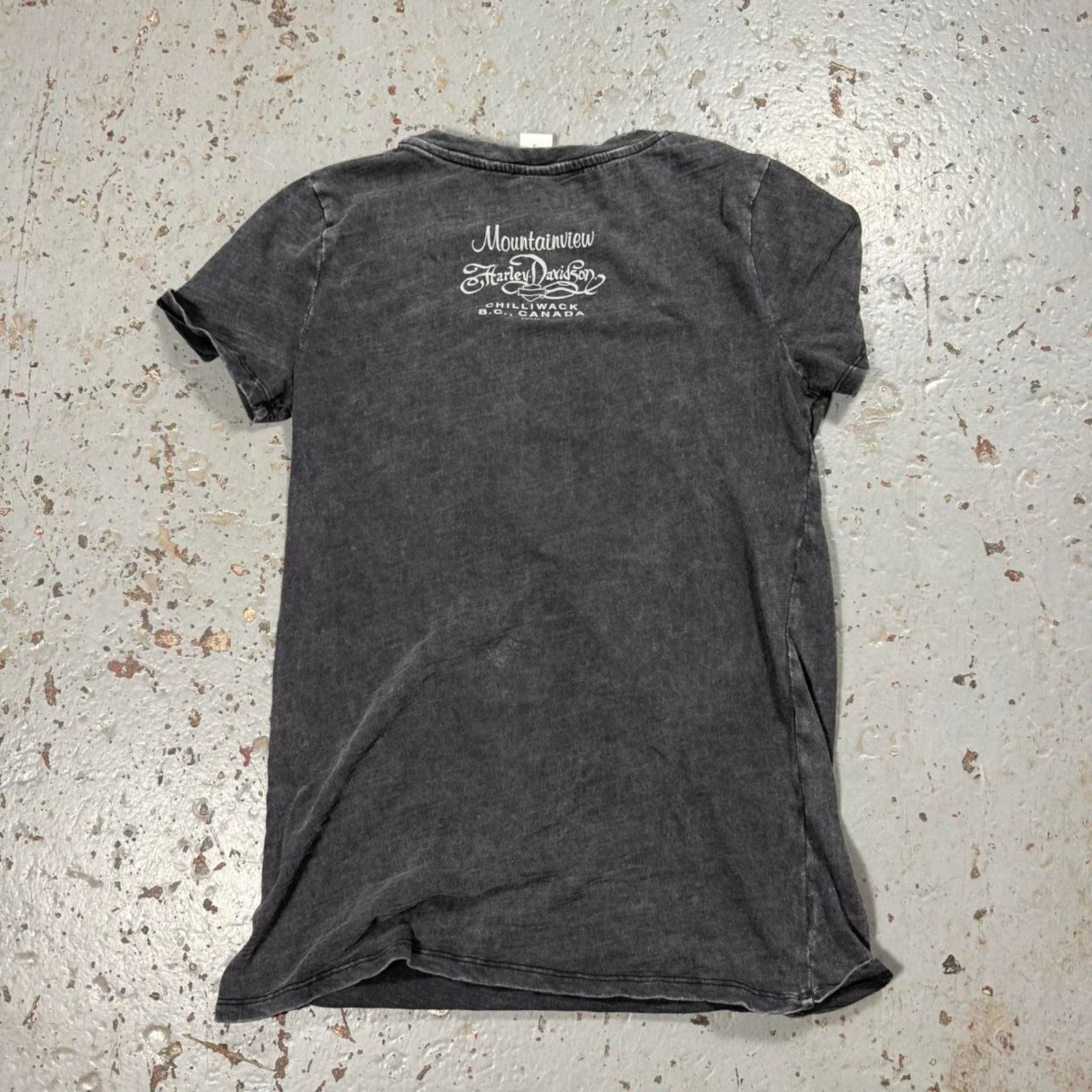 Harley Davidson Y2k vintage harley davidson ribbed Rhinestone Tee Size S / US 4 / IT 40 - 5 Thumbnail