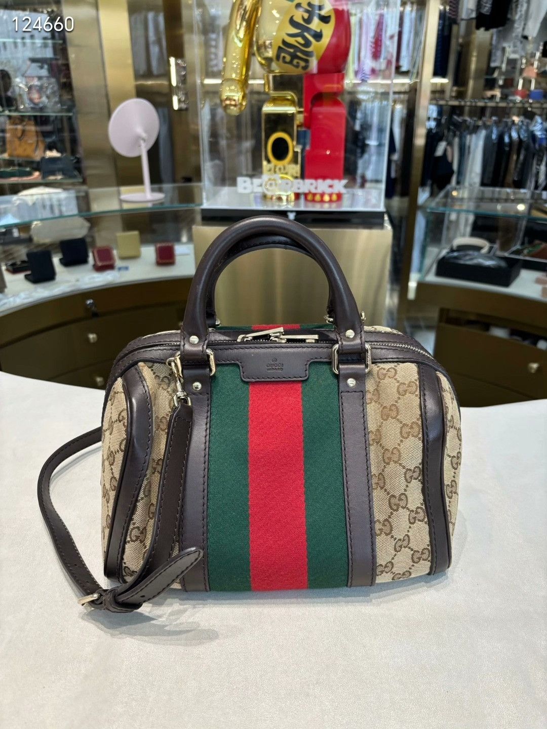 Gucci Gucci Classic GG Monogram Boston Bag Size ONE SIZE - 1 Thumbnail