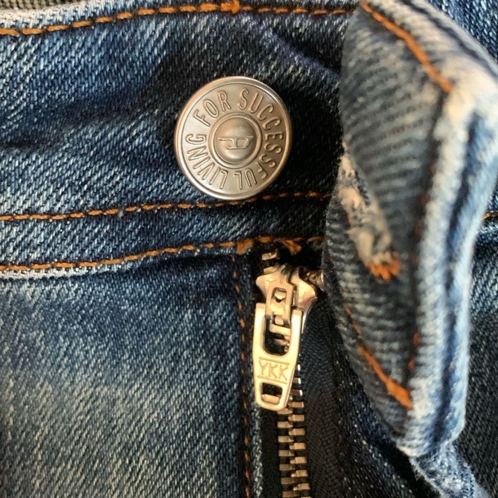 Diesel Diesel 1979 Sleenker Skinny Jeans Y2K Men's Low Rise Blue Size US 33 - 10 Thumbnail