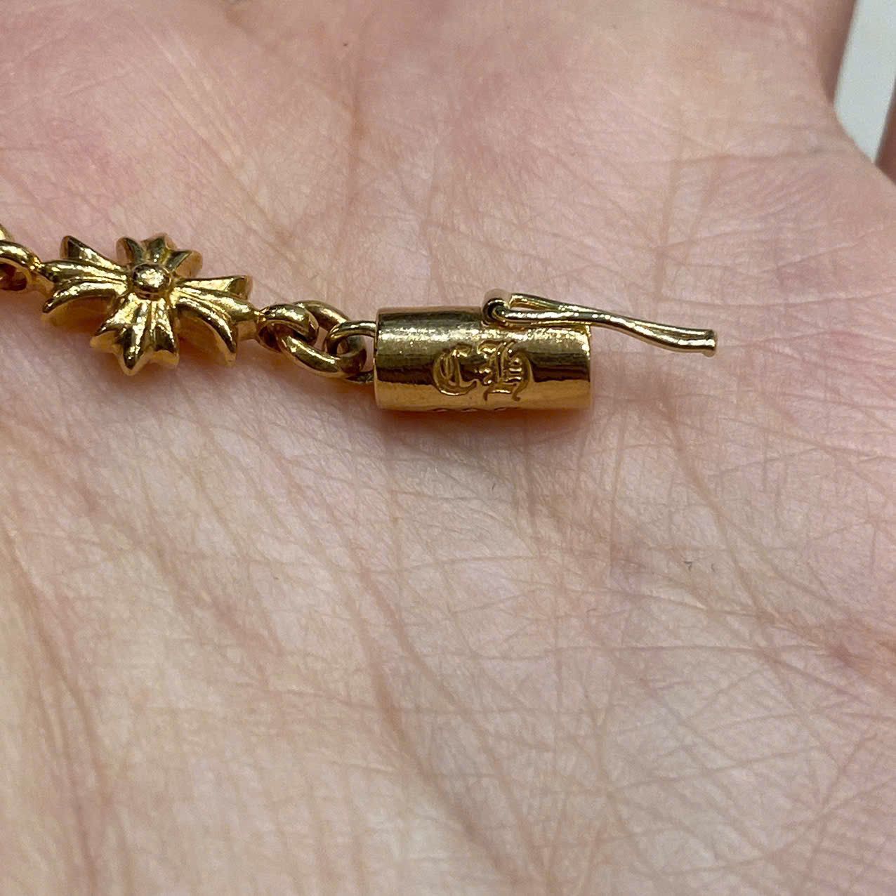 Chrome Hearts CHROME HEARTS Tiny E 22K Gold Bracelets Size ONE SIZE - 6 Thumbnail