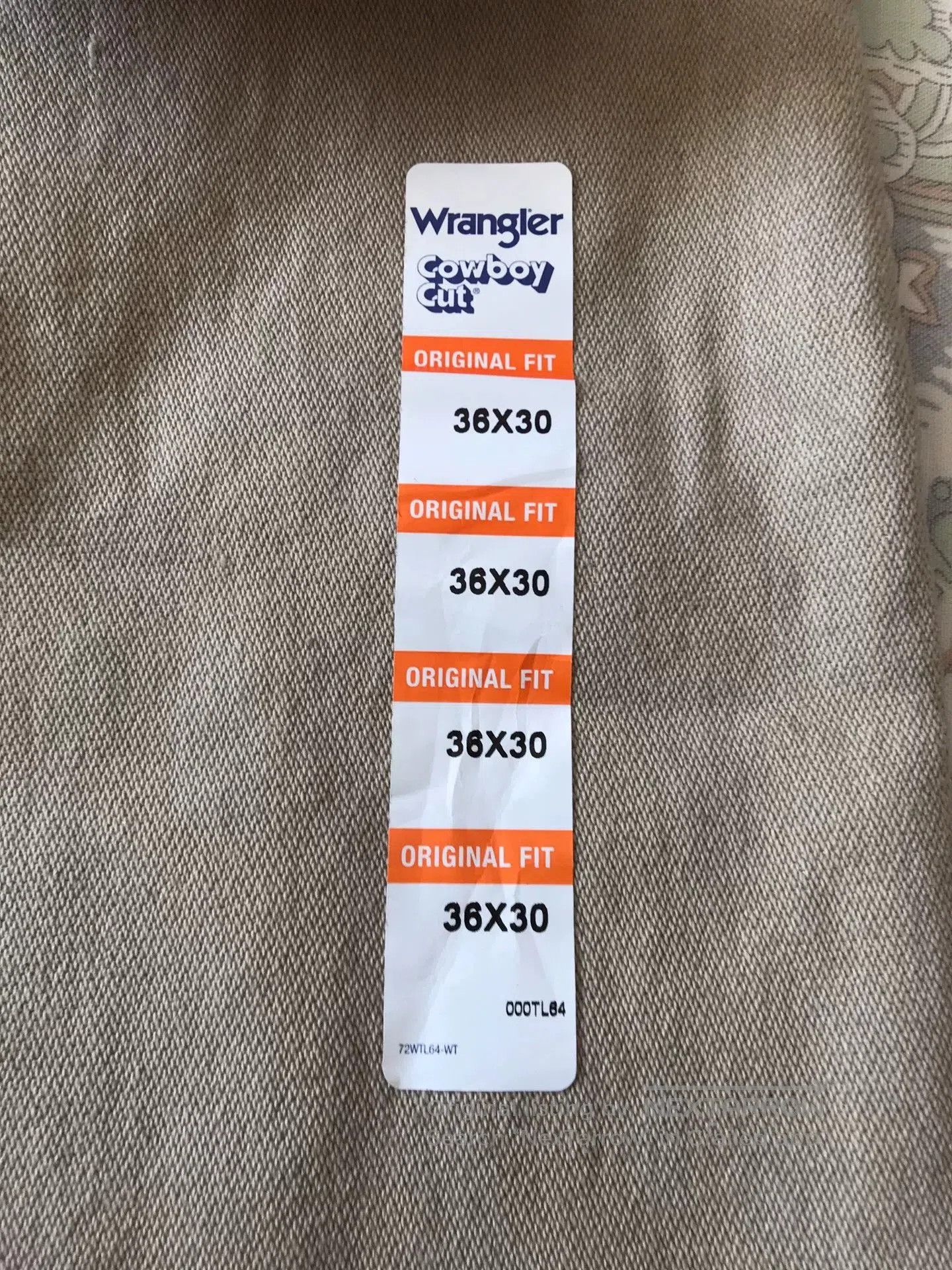 Wrangler Wrangler 13MWZ Jeans W36L30. Size US 36 / EU 52 - 7 Thumbnail