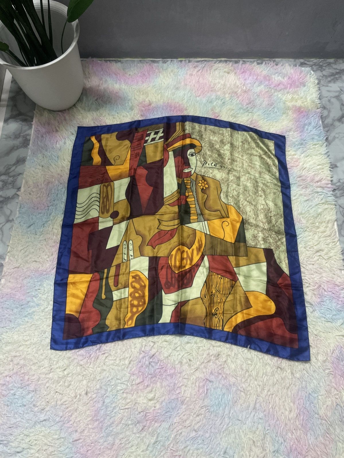 Vintage Vintage picasso silk Size ONE SIZE - 1 Thumbnail