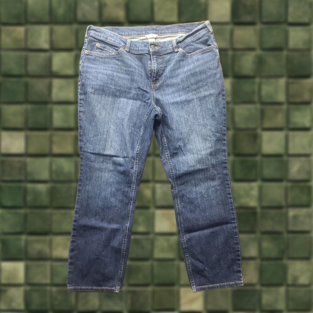 Vintage Duluth DuluthFlex Everyday Jeans Women’s 16Wx29 Regular Fit Stretch Denim Jeans Size 24" / US 00 / IT 34 - 1 Thumbnail
