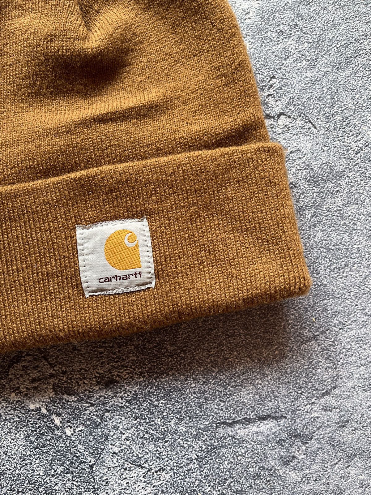 Carhartt × Vintage Carhartt Brown Cuff Beanie Hat OS Size ONE SIZE - 2 Thumbnail
