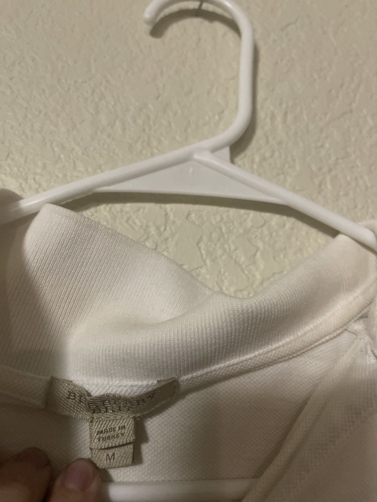 Burberry berberry white tee Size US M / EU 48-50 / 2 - 6 Thumbnail