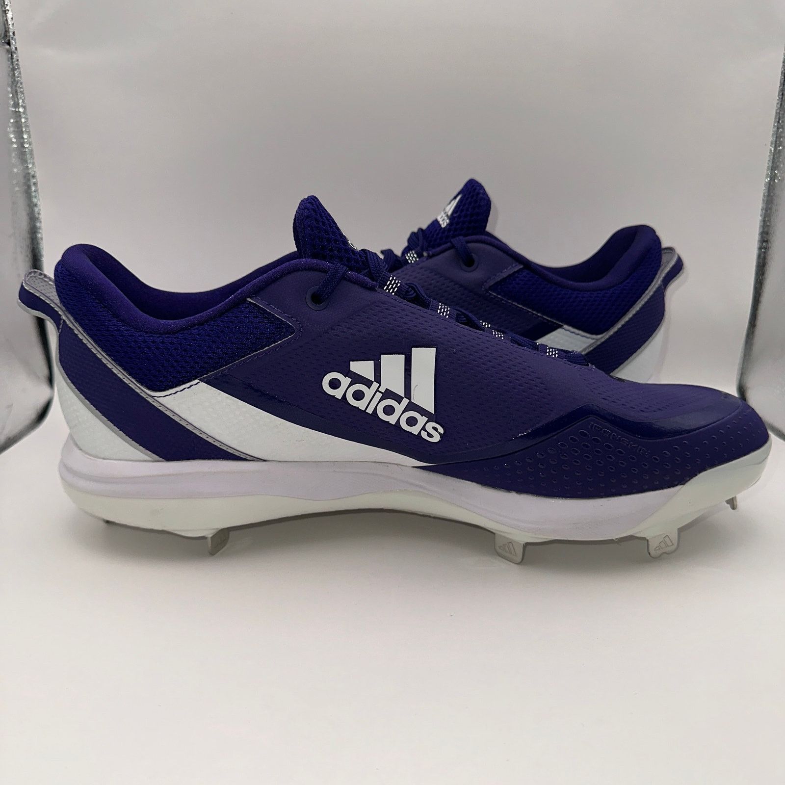 Adidas Adidas Icon 7 Mens 14 Metal Baseball Cleats Purple S23854 Size US 14 / EU 47 - 5 Thumbnail