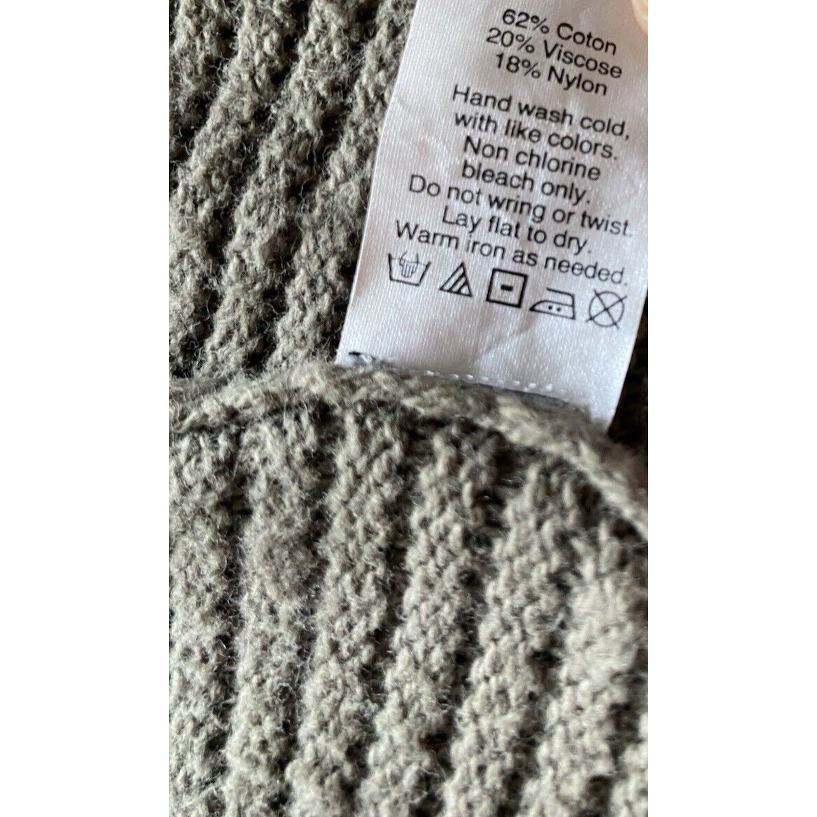 Madewell Madewell Seabank Green Open Front Knit Cardigan Sweater XS Size XS / US 0-2 / IT 36-38 - 6 Thumbnail