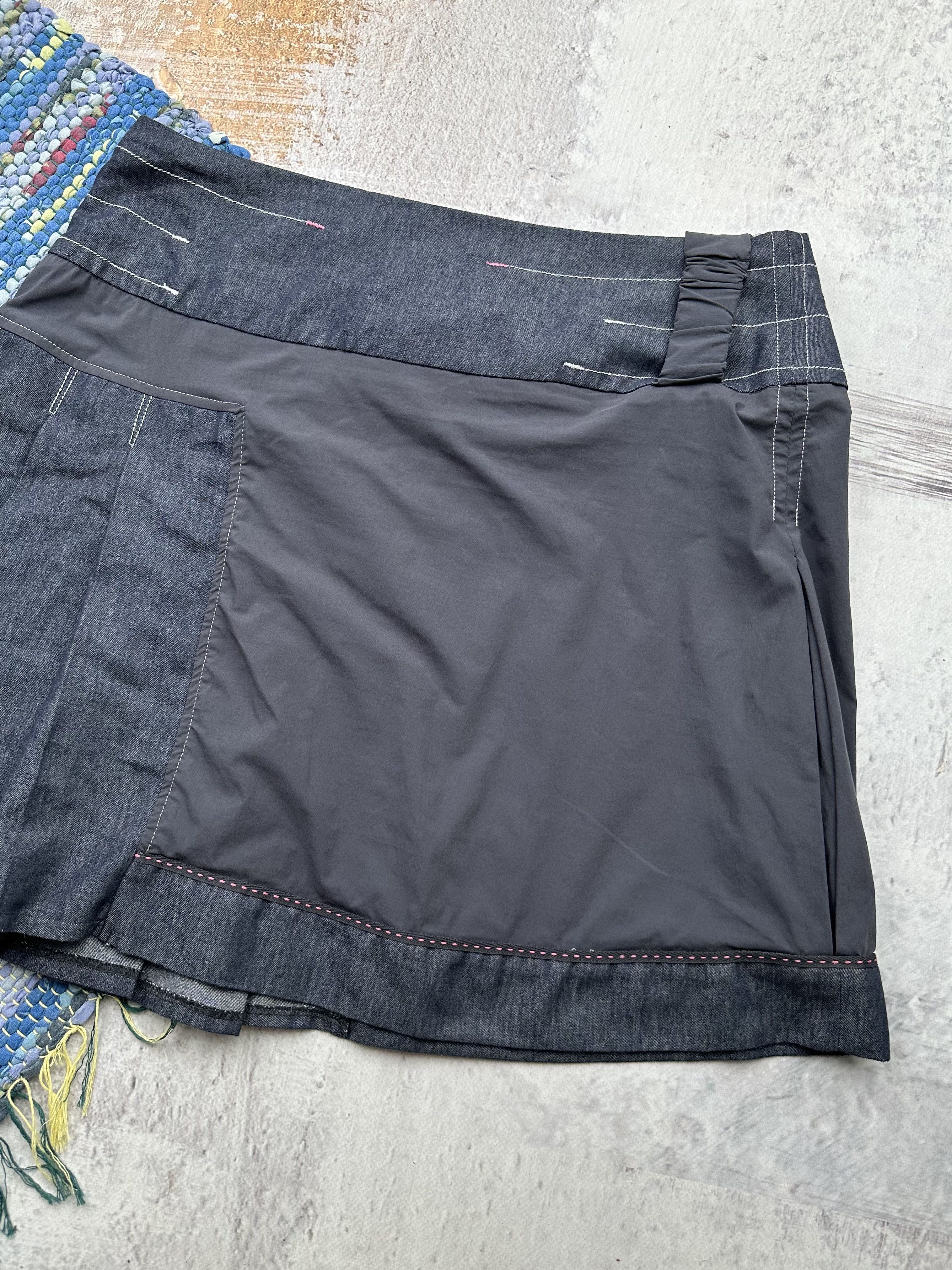 Japanese Brand Vintage Mini Skirt A233(228)(D15) Size 26" / US 2 / IT 38 - 6 Thumbnail