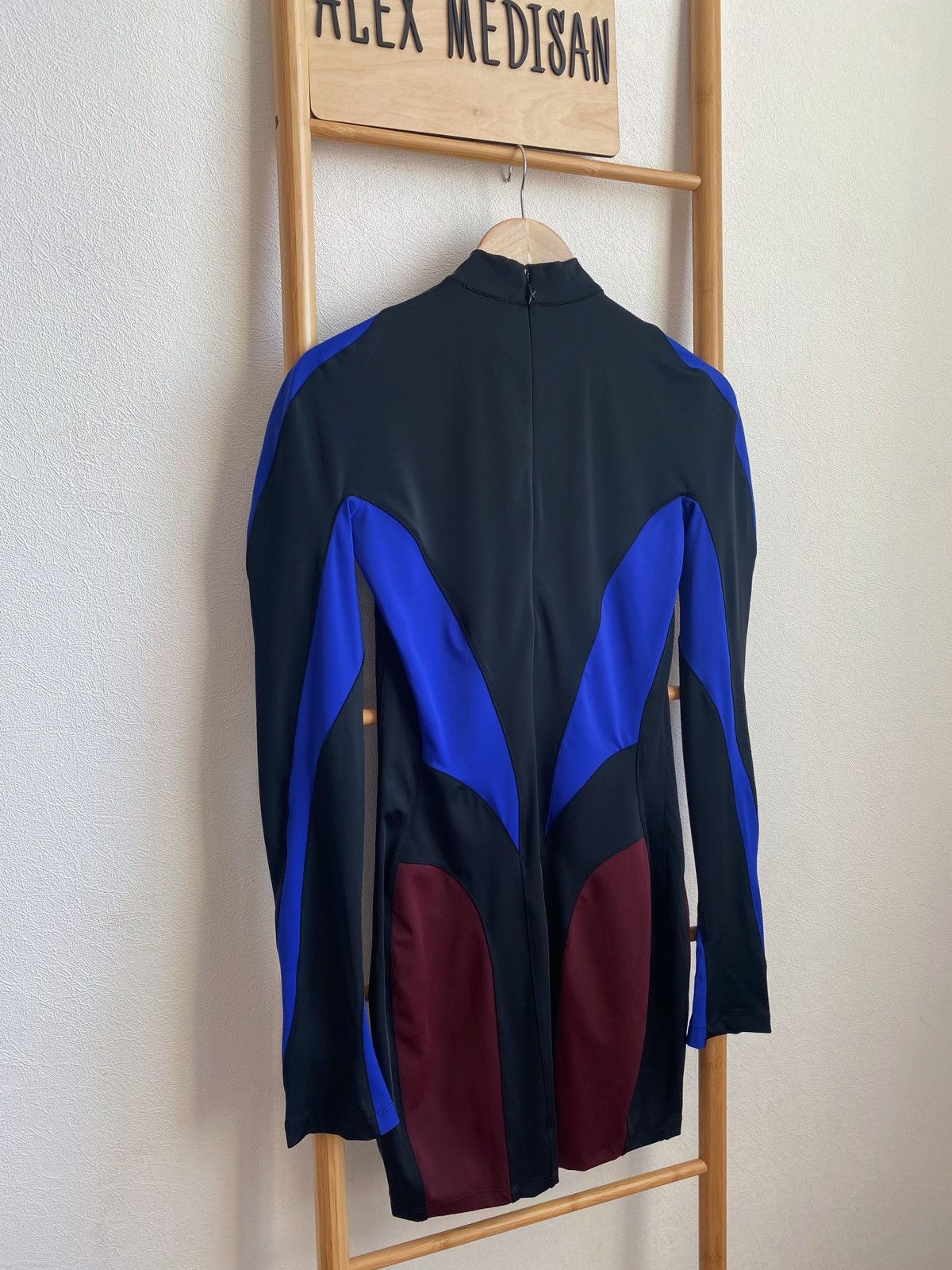Mugler Mugler x H&M Spiral Paneled Mini Dress Size M / US 6-8 / IT 42-44 - 11 Thumbnail