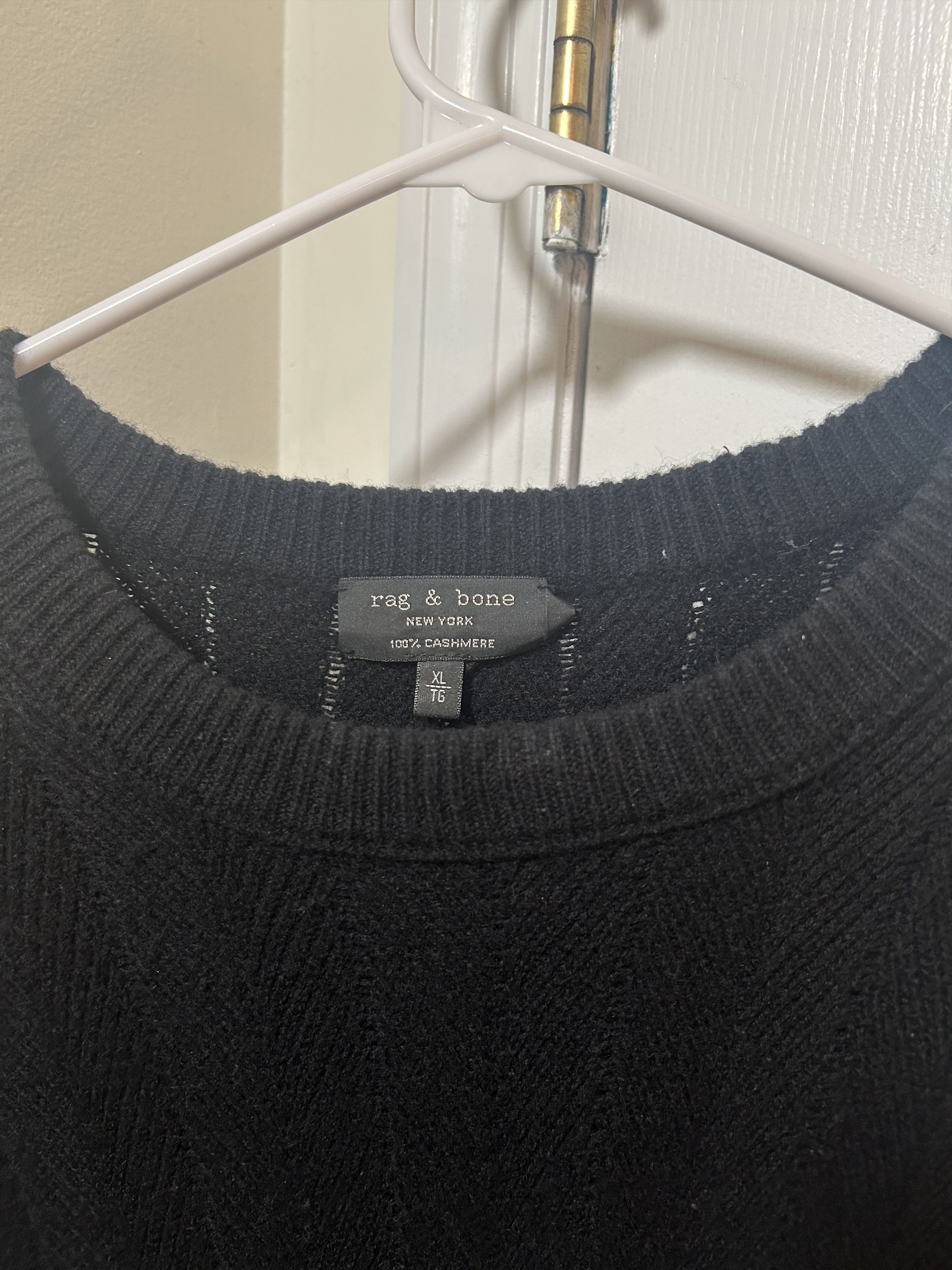 Rag & Bone Rag & Bone Black Sweater Size US XL / EU 56 / 4 - 2 Thumbnail
